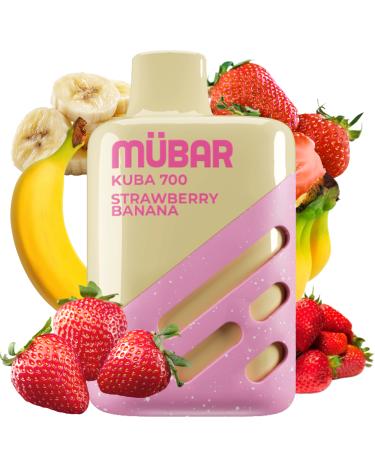 STRAWBERRY BANANA Mübar Kuba 700 20mg