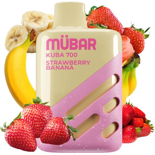 STRAWBERRY BANANA Mübar Kuba 700 20mg