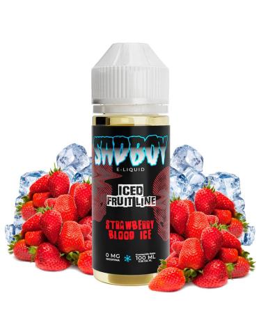 STRAWBERRY BLOOD ICE - Sadboy Fruit Line 100 ML + Nicokits Gratis