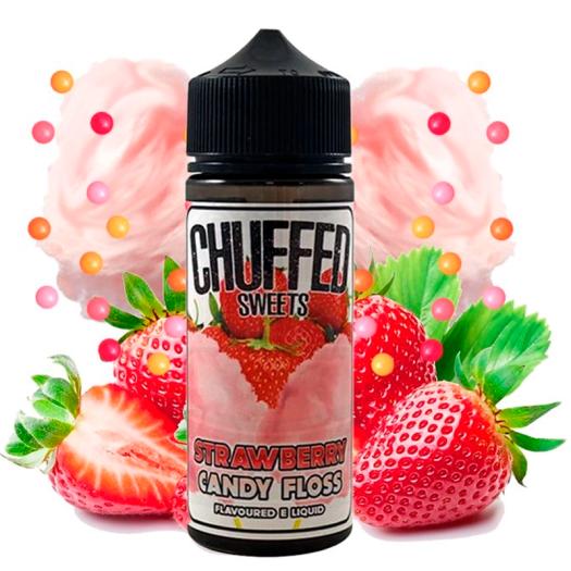 Strawberry Candy Floss By Chuffed Sweets100ml + Nicokits Gratis