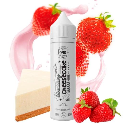 Strawberry Cheesecake - The French Bakery - 50ml + Nicokit Gratis