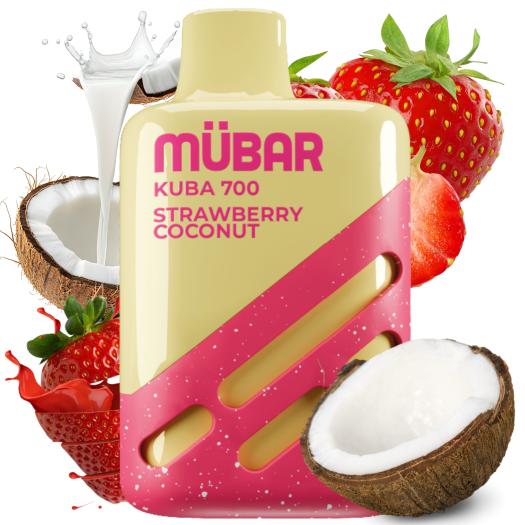 STRAWBERRY COCONUT Mübar Kuba 700 20mg