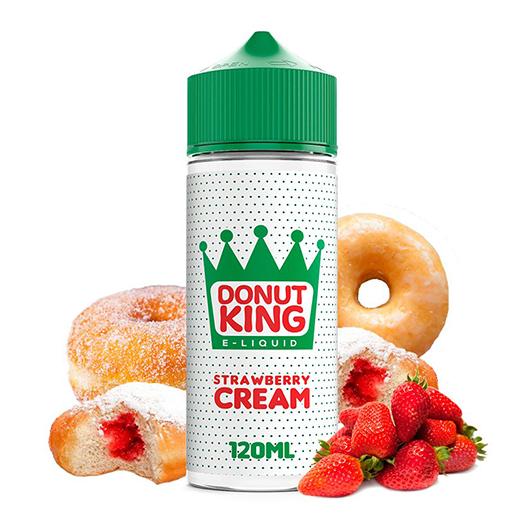 ▷ Strawberry Cream Donut King 【100ml】