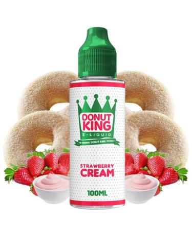 ▷ Strawberry Cream Donut King 【100ml】