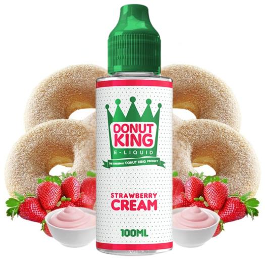 ▷ Strawberry Cream Donut King 【100ml】