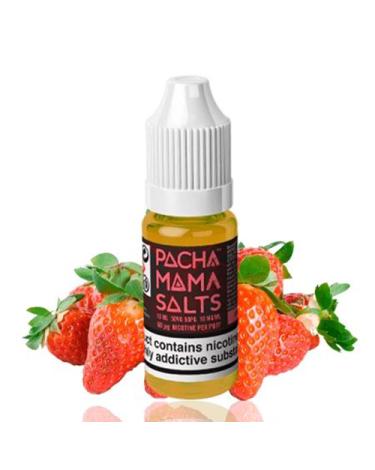 Strawberry Crush 10ml Pachamama Salts - Líquido con SAIS DE NICOTINA