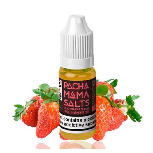 Strawberry Crush 10ml Pachamama Salts - Líquido con SAIS DE NICOTINA