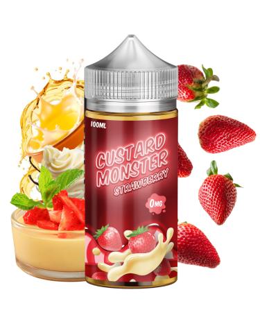 Strawberry Custard Monster 100 ml - Monster Vape Labs