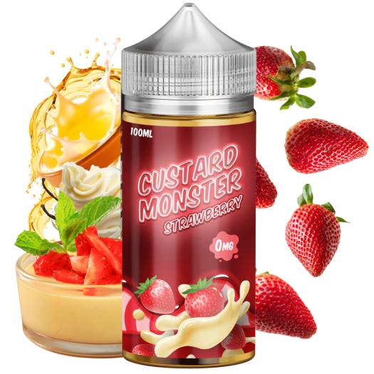 Strawberry Custard Monster 100 ml - Monster Vape Labs