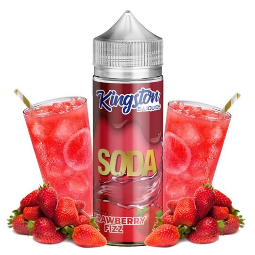 Strawberry Fizz- Kingston E-liquids 100ml + Nicokits Gratis