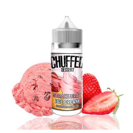 Strawberry Ice Cream By Chuffed Sweets 100ml + Nicokits Gratis Strawberry Ice Cream By Chuffed Sweets 100ml + Nicokits Gratis