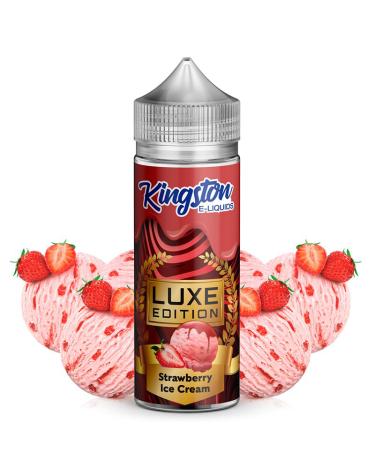 Strawberry Ice Cream – LUXE EDITION - Kingston E-liquids 100ml + Nicokits Gratis