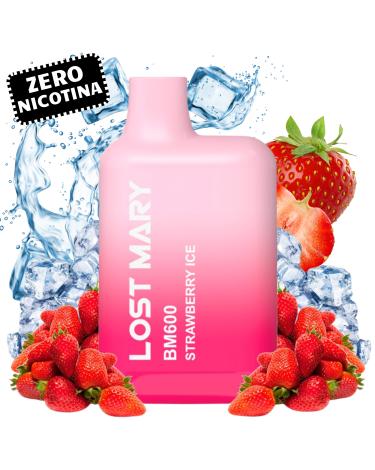 STRAWBERRY ICE Elf Bar Lost Mary BM600 - SEM NICOTINA