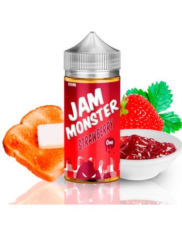 STRAWBERRY - Jam Monster 100ml - Liquidos Jam Monster