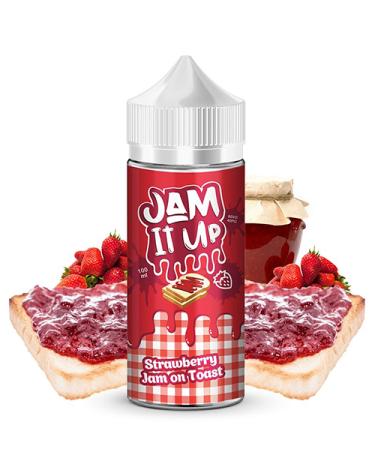 Strawberry Jam On Toast 100ml + Nicokits Gratis - Jam It Up