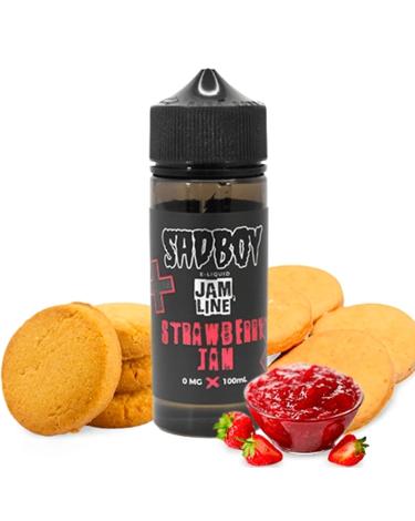 STRAWBERRY JAM - Sadboy Jam Line 100 ML + Nicokits Gratis