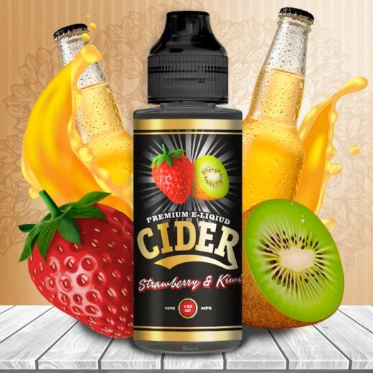 Strawberry & Kiwi 100ml + 2 Nicokits - Cider