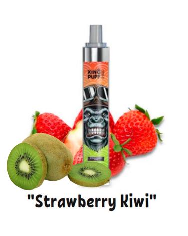 STRAWBERRY KIWI 4000 PUFFS - SEM NICOTINA - KING PUFF