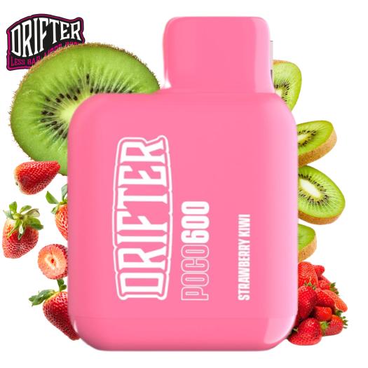 Strawberry Kiwi Drifter Poco 600 20mg 2ml | Descartável |