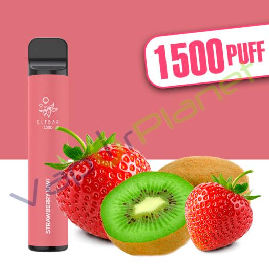 STRAWBERRY KIWI Elf Bar 1500 4,8ml Pod System - Descartável - SEM NICOTINA