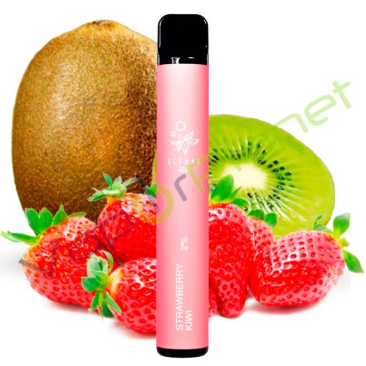 STRAWBERRY KIWI ICE Elf Bar Pod System 20mg Salt - Desechable