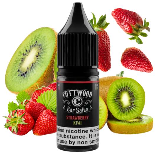 Strawberry Kiwi Nic Salts 10ml Bar Salts by Cuttwood