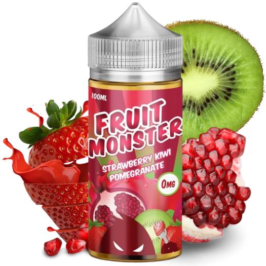 Strawberry Kiwi Pomegranate Fruit Monster 100mL Monster Vape Labs