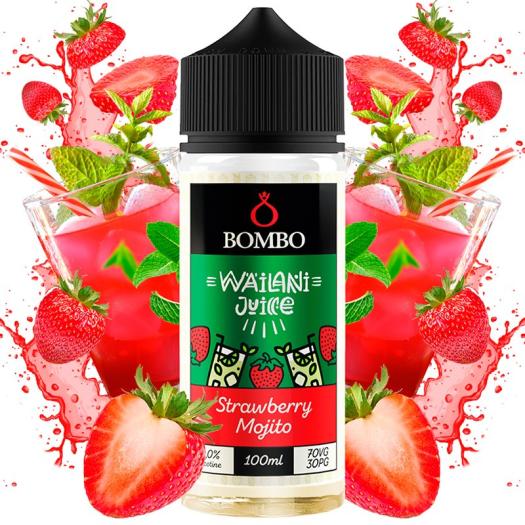Strawberry Mojito 100ml + Nicokits Gratis - Wailani Juice by Bombo
