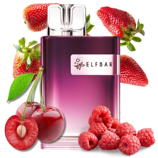 Strawberry Raspberry Cherry Crystal CR600 20mg - ELF Bar