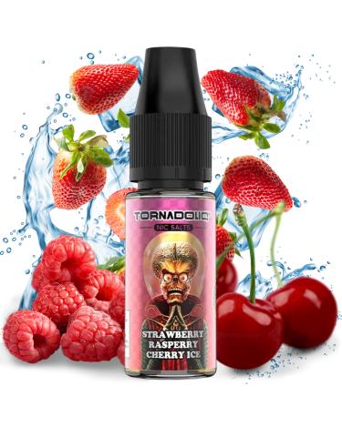 Strawberry Raspberry Cherry Ice 10ml - Tornadoliq NicSalts
