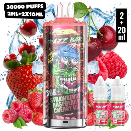 STRAWBERRY RASPBERRY CHERRY ICE Pack 30K 650mAh 2ml+2x10ml | 20mg |