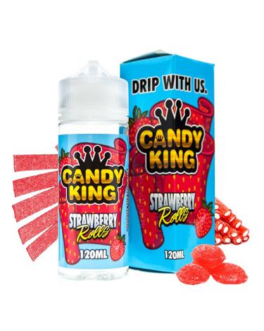 STRAWBERRY ROLLS – Candy King – 100 ml + 2 Nicokit Gratis