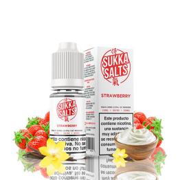 STRAWBERRY - SUKKA SALTS 10 ml - 10 mg y 20 mg - Líquido con SALES DE NICOTINA