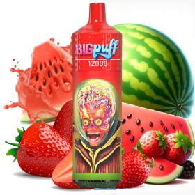 Strawberry Watermelon 12000 Puffs - Big Puff (SEM NECOTINA)