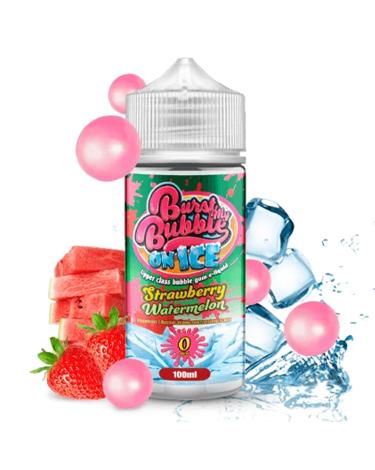 STRAWBERRY WATERMELON BUBBLEGUM - Burst My Bubble On Ice - 100 ml + 2 Nicokit gratis