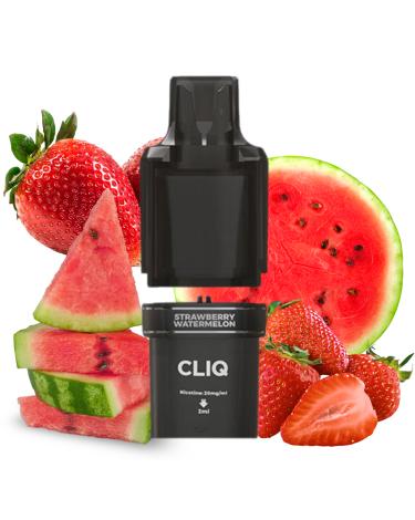 STRAWBERRY WATERMELON Cliq 15000 Puff - Cartucho 2+10ml 20mg