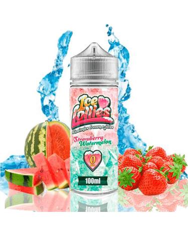 STRAWBERRY WATERMELON Ice Love Lollies 100ml + 2 Nicokit Gratis