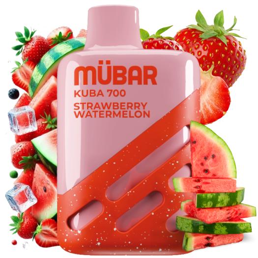STRAWBERRY WATERMELON Mübar Kuba 700 20mg