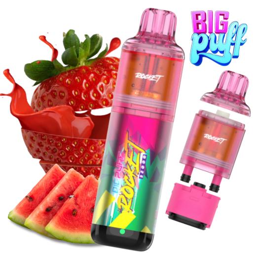 Strawberry Watermelon Rocket 32000 Puff | 2ml + 10ml + 10ml | Big Puff