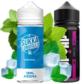 Sukka Menthol Longfill 18ml/120 + 70ml Vg