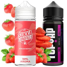 Sukka Strawberry Longfill 18ml/120 + 70ml Vg