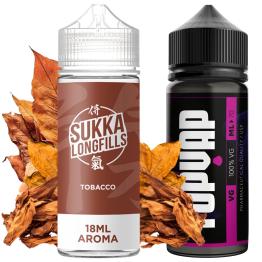 Sukka Tobacco Longfill 18ml/120 + 70ml Vg