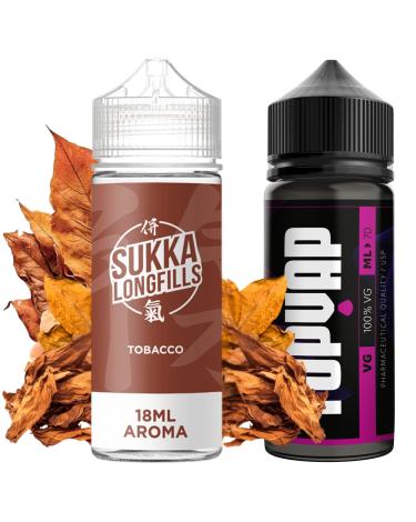 Sukka Tobacco Longfill 18ml/120 + 70ml Vg