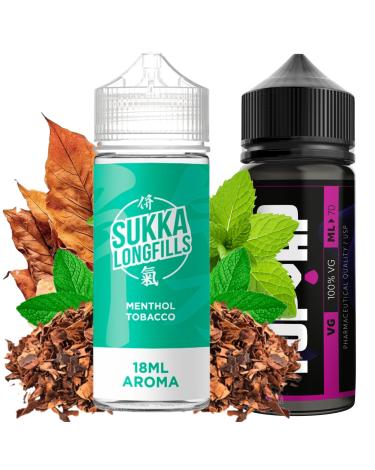 Sukka Tobacco Menthol Longfill 18ml/120 + 70ml Vg