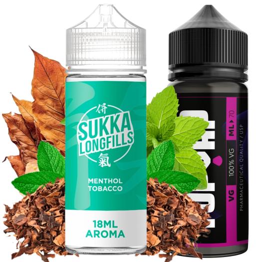 Sukka Tobacco Menthol Longfill 18ml/120 + 70ml Vg
