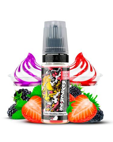 Sundae Fresa y Mora 10ml - Oni Smokes Sais de nicotina