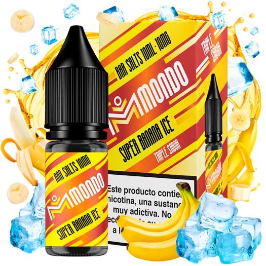 Super Banana Ice 10ml - Mondo Bar Salts