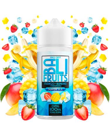 SUPER ICE Mango + Banana + Strawberry 100ml + Nicokits - Bali Fruits by Kings Crest