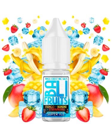 SUPER ICE Mango + Banana + Strawberry 10ml - Bali Fruits Salts by Kings Crest