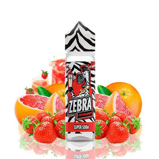 Super Soda - ZEBRA JUICE REFRESHMENTZ - 50 ml y 100 ml